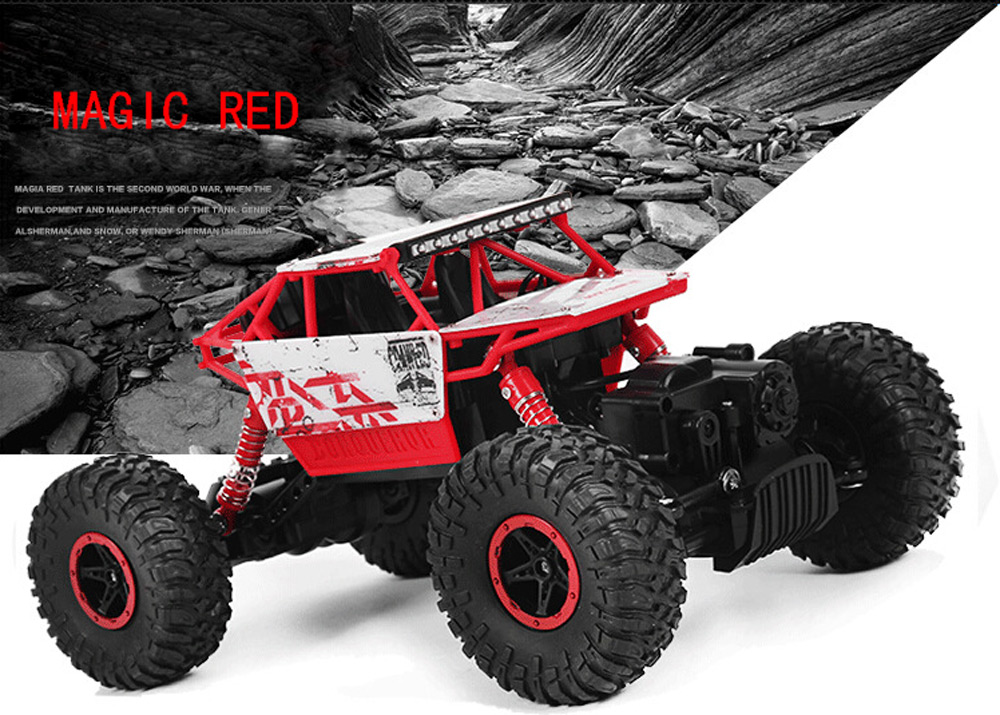 HB P1802 2.4GHz 1:18 Scale RC 4 Wheel Drive Toy Car