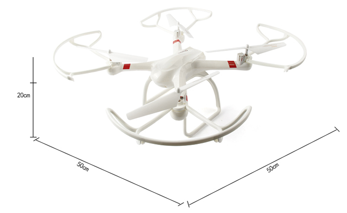 Mould King Super X 33040A 2.4GHz 4CH 4-axis RC Quadcopter with 360 Degree Flip LED Light