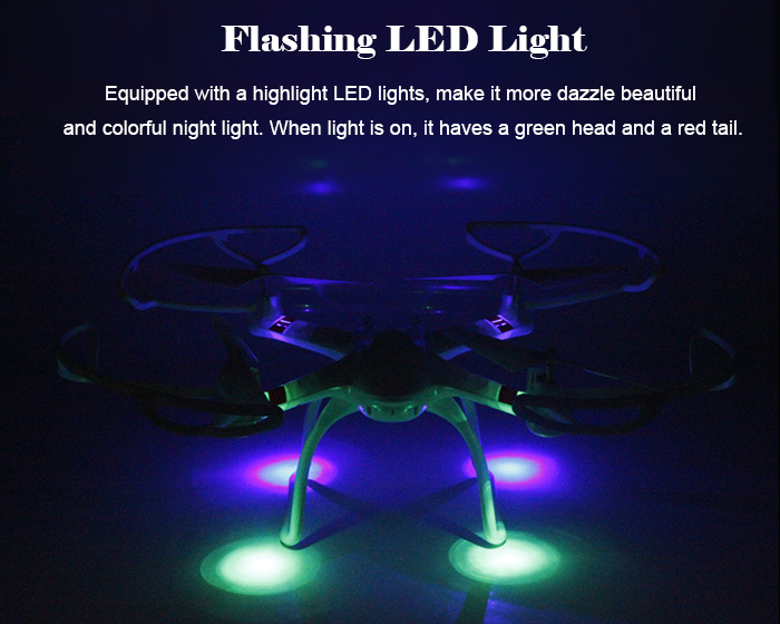 Mould King Super X 33040A 2.4GHz 4CH 4-axis RC Quadcopter with 360 Degree Flip LED Light