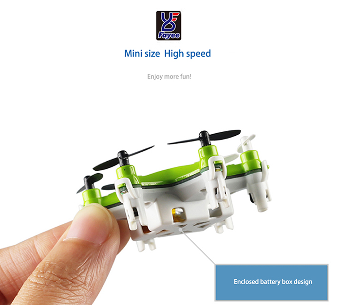 Fayee FY805 Super Mini Hexacopter 2.4GHz 4 Channel 6 Axis Gyro Headless Mode LED Light