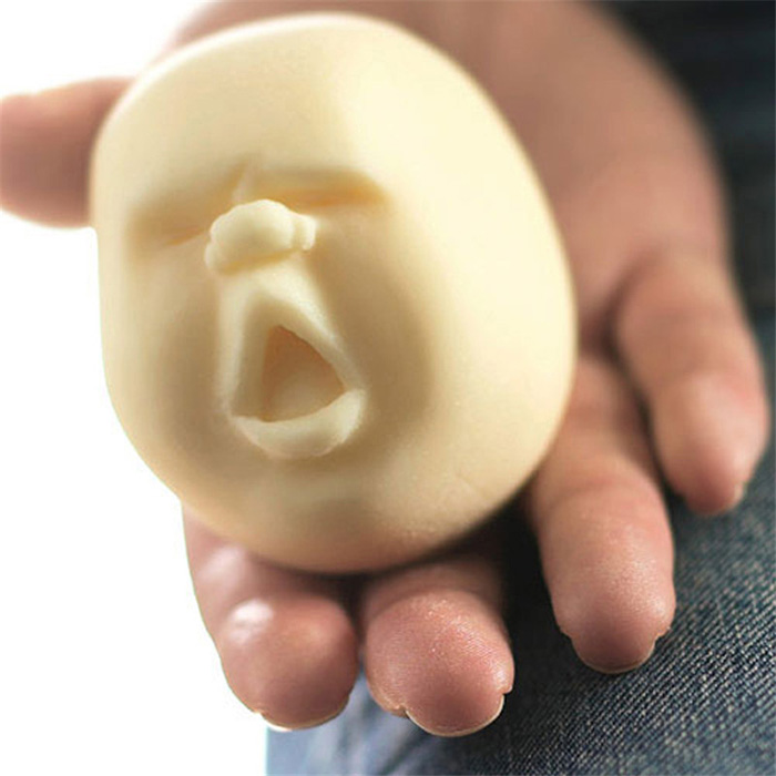 Caomaru Vent Human Face Ball Anti-stress Ball of Japanese Design