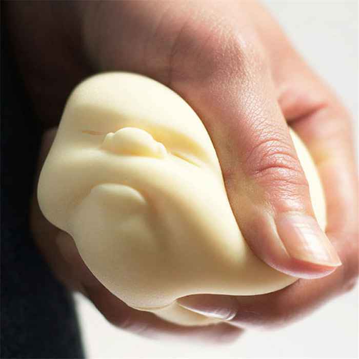 Caomaru Vent Human Face Ball Anti-stress Ball of Japanese Design