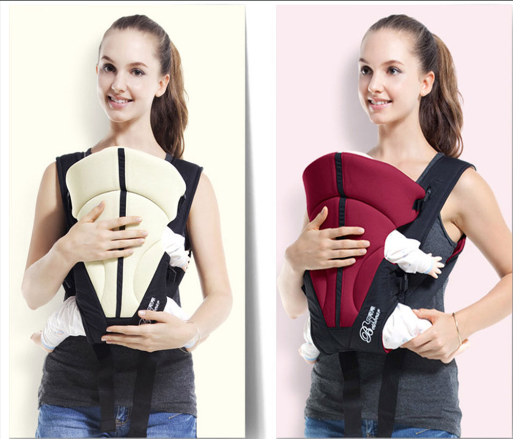 Multipurpose Portable Ventilate Adjustable Buckle Stick Baby Carrier Backpack