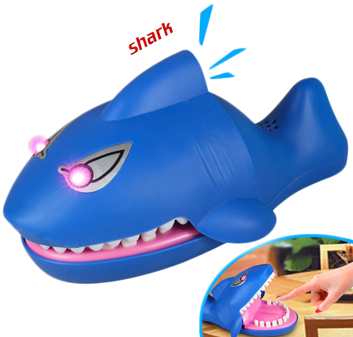 Trick Toy Shark Style Bite Finger English Version Spoof Toy