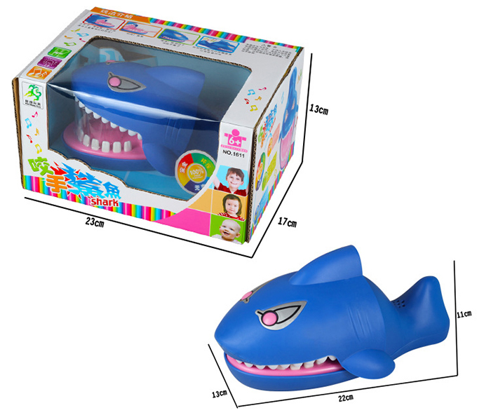 Trick Toy Shark Style Bite Finger English Version Spoof Toy