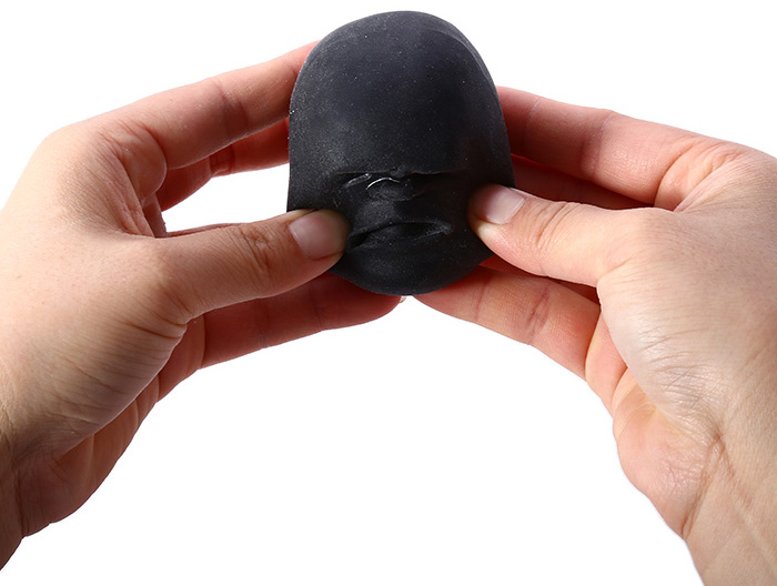 Caomaru Vent Human Face Ball Anti-stress Ball of Japanese Design