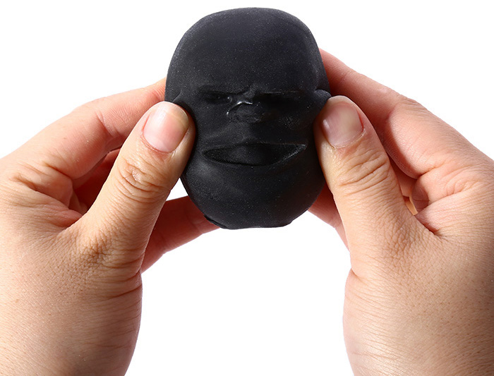 Caomaru Vent Human Face Ball Anti-stress Ball of Japanese Design