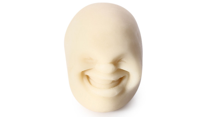 Caomaru Vent Human Face Ball Anti-stress Ball of Japanese Design