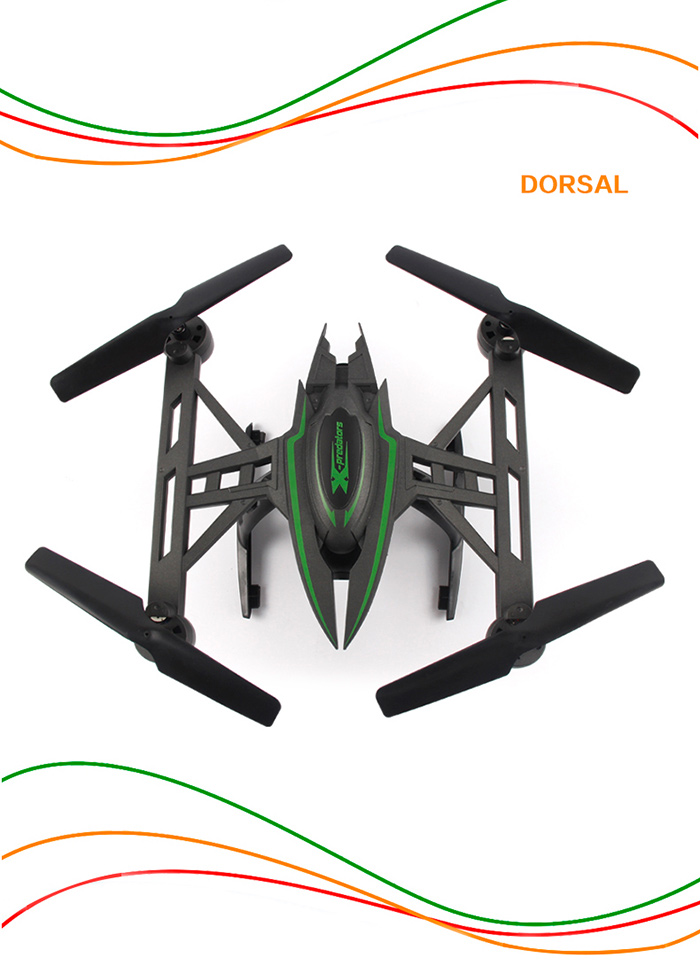 JXD 510W WIFI FPV 0.3MP Camera 2.4GHz 4CH 6 Axis Gyro RC Quadcopter Air Press Altitude Hold