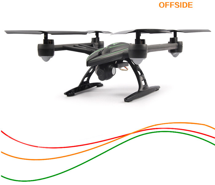 JXD 510W WIFI FPV 0.3MP Camera 2.4GHz 4CH 6 Axis Gyro RC Quadcopter Air Press Altitude Hold