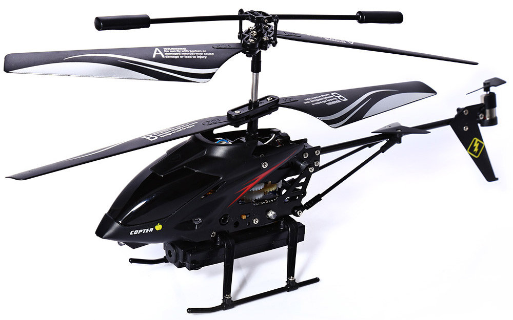 S977 3.5CH Metal Radio Gyro RC Helicopter with Video Camera Reviews Toy