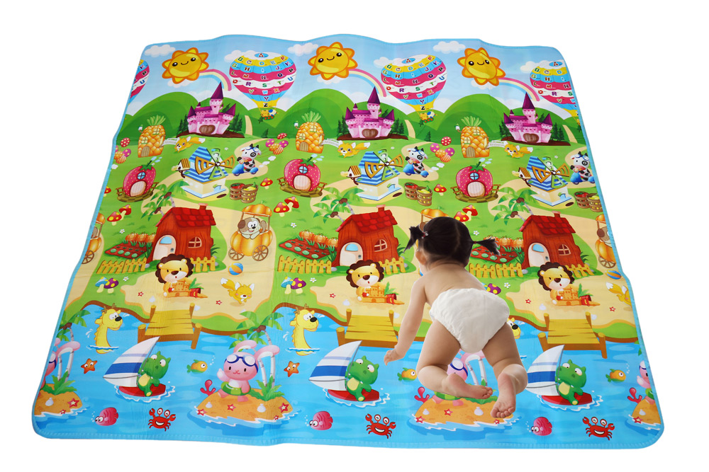 Maboshi Kid Farm Game Carpet Play Crawling Toy