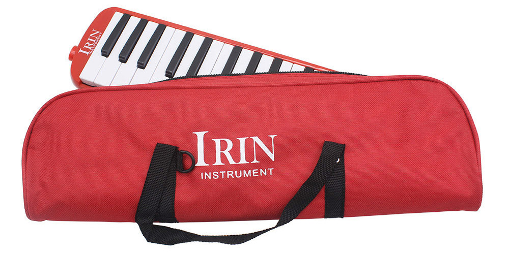 IRIN Portable 32 Key Melodica Student Class Harmonica with Bag