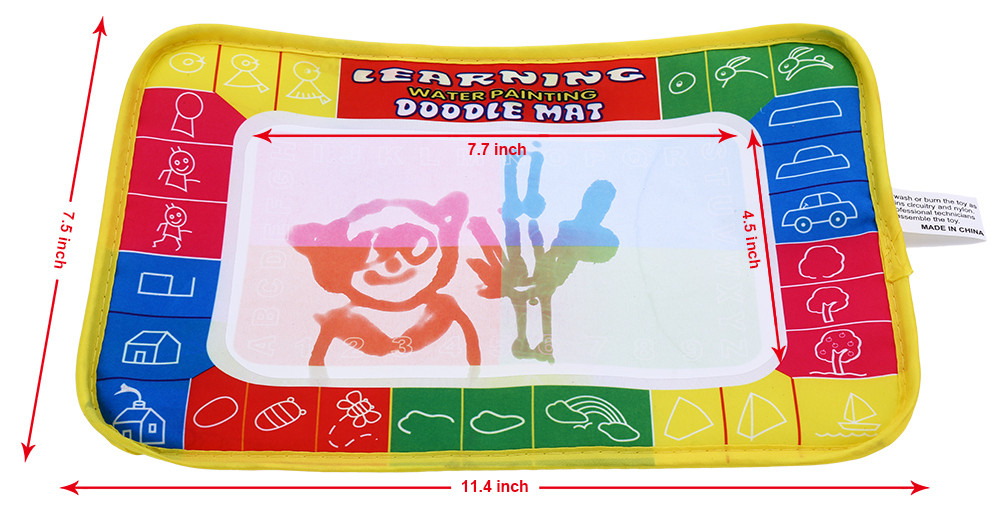 CP1366 29 x 19cm Children Doodle Drawing Mat + Magic Pen Educational Toy