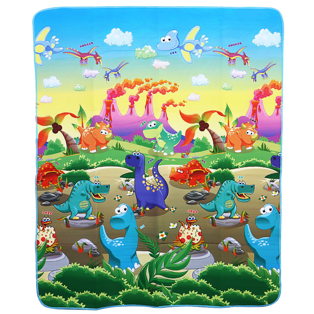Infant Play Mat Floor Rug Dinosaurs Paradise Foam Crawling Toy