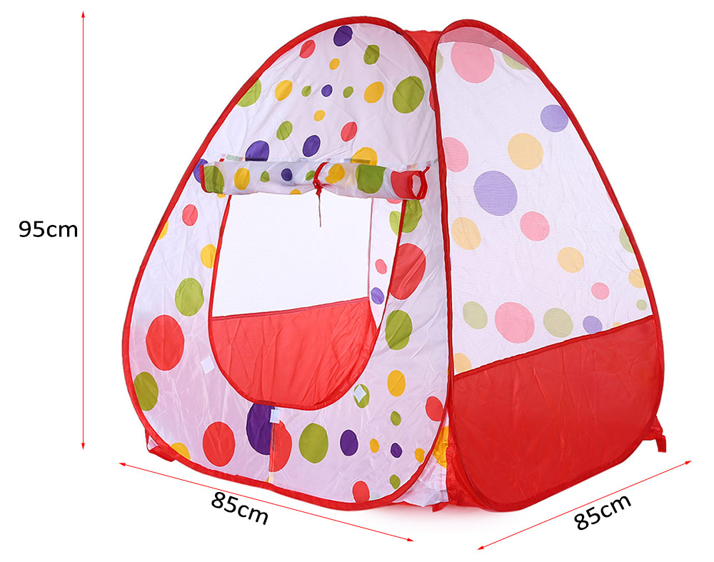 Kids Foldable Ocean Ball Game House Portable Outdoor Indoor Toy Tent Playhut