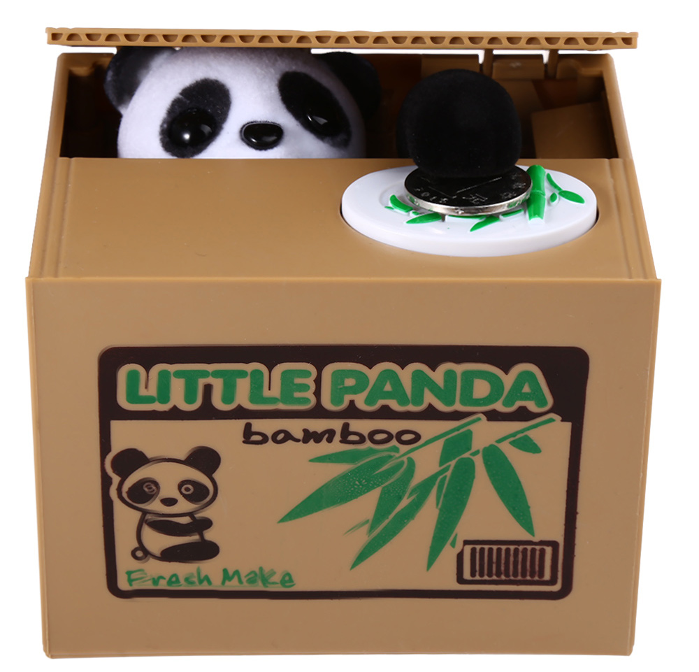 11.5CM Itazura Coin Bank Panda Saving Pot Coin Bank for Coin Collection