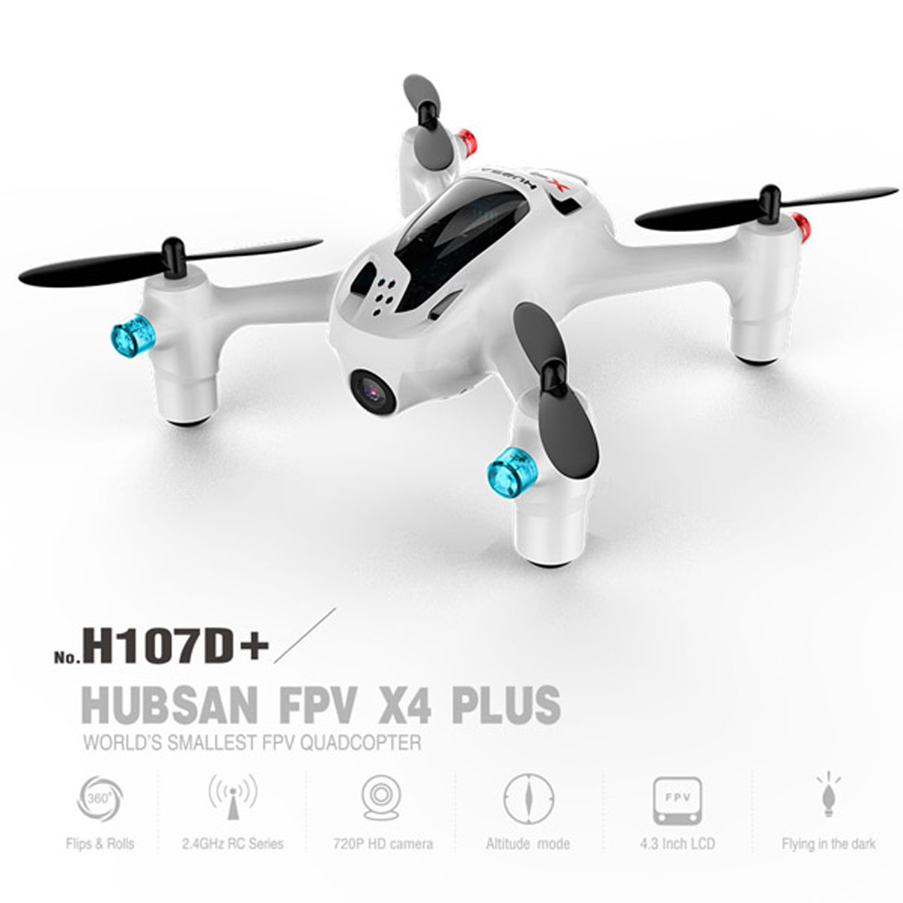 New Version Hubsan FPV X4 Plus H107D+ With 2MP 720P Wide Angle Camera RC Quadcopter