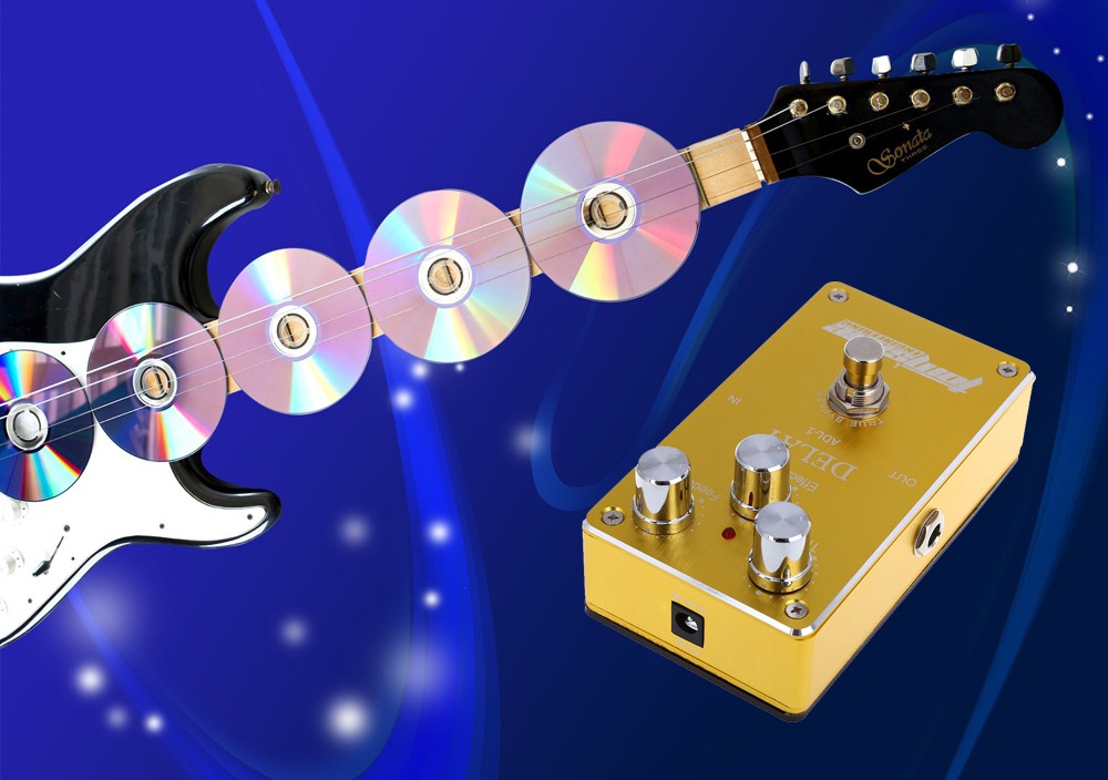 Aroma ADL - 1 Electric Guitar Effect Pedal Delay True Bypass Design Aroma ADL - 1 Electric Guitar Effect Pedal Delay True Bypass Design