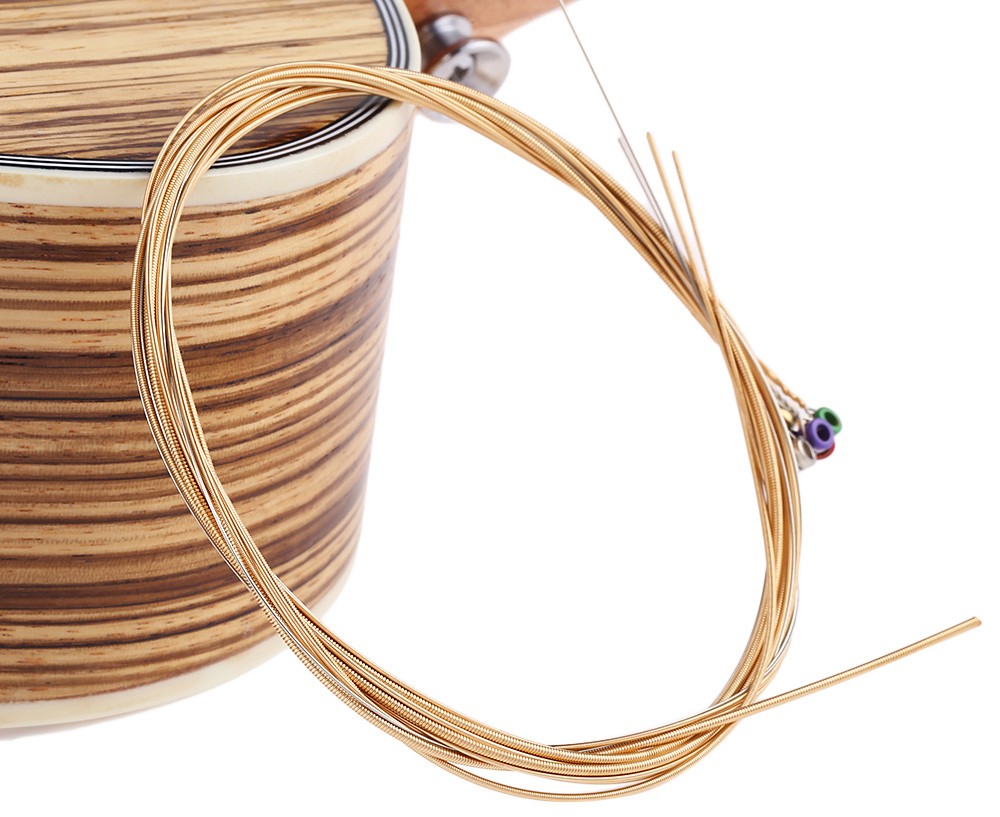 EXP - 16 Guitar String Set Phosphor Bronze Material Instrument Acessory EXP - 16 Guitar String Set Phosphor Bronze Material Instrument Acessory