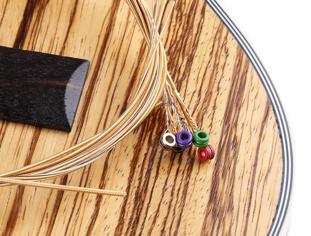 EXP - 16 Guitar String Set Phosphor Bronze Material Instrument Acessory