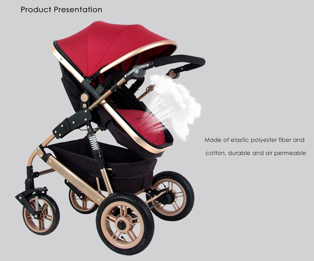 Pushchair Car Auto Seat Breathable Cotton Cushion