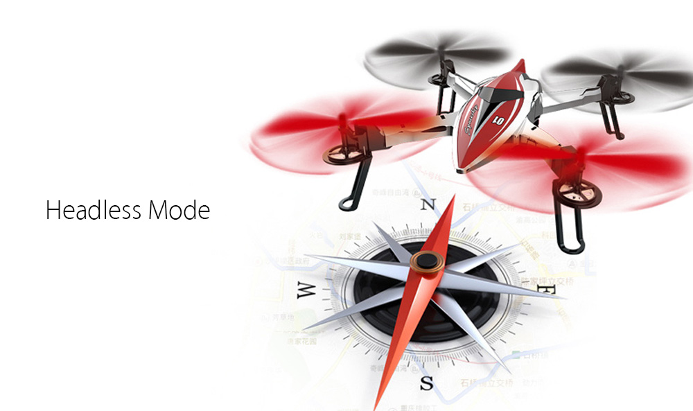 WLtoys Q212K 0.3MP Camera WiFi 2.4G 4CH 6-Axis Gyro Hold Altitude Mode Mode RTF RC Aircraft