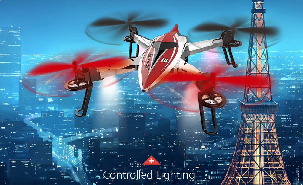 WLtoys Q212K 0.3MP Camera WiFi 2.4G 4CH 6-Axis Gyro Hold Altitude Mode Mode RTF RC Aircraft