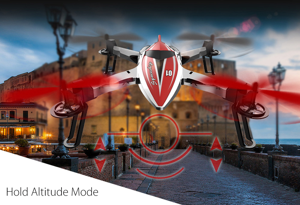 WLtoys Q212K 0.3MP Camera WiFi 2.4G 4CH 6-Axis Gyro Hold Altitude Mode Mode RTF RC Aircraft