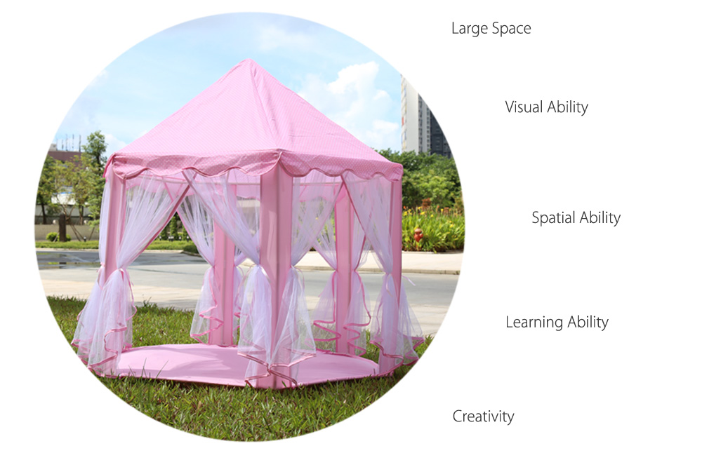 Portable Princess Castle Play Tent Activity Fairy House