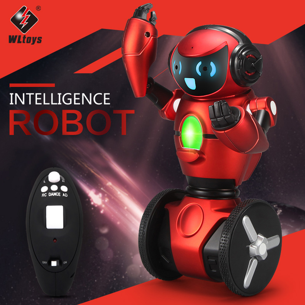 WLtoys F1 2.4G 3-Axis Gyro Smart G-sensor RC Robot Kids Toy