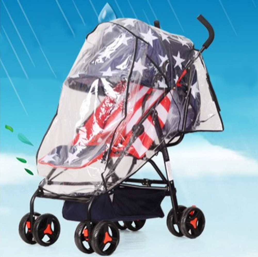 Baby Stroller Rain-proof Wind-proof Cover for Outdoor Travel