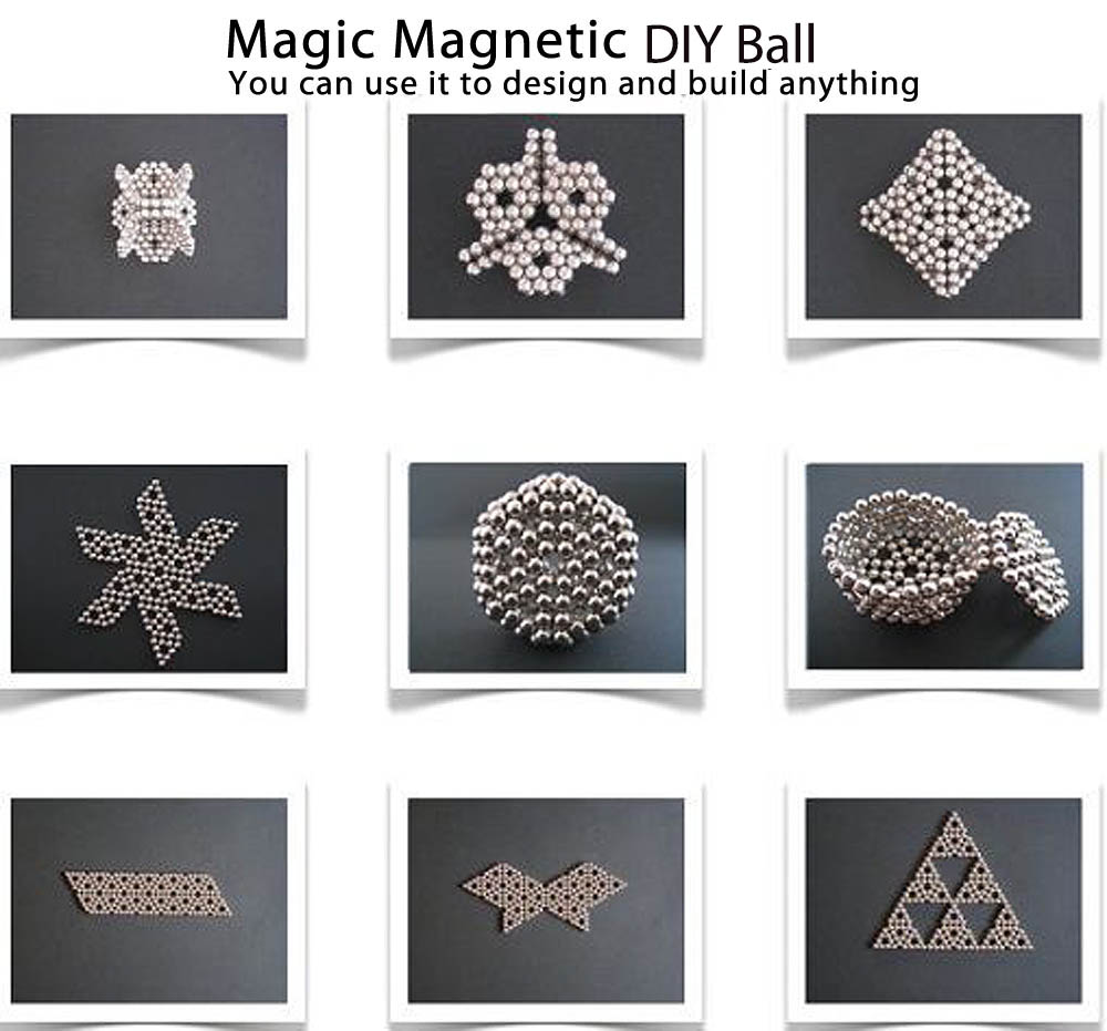 216pcs 5MM Magic Magnetic Magnet DIY Ball
