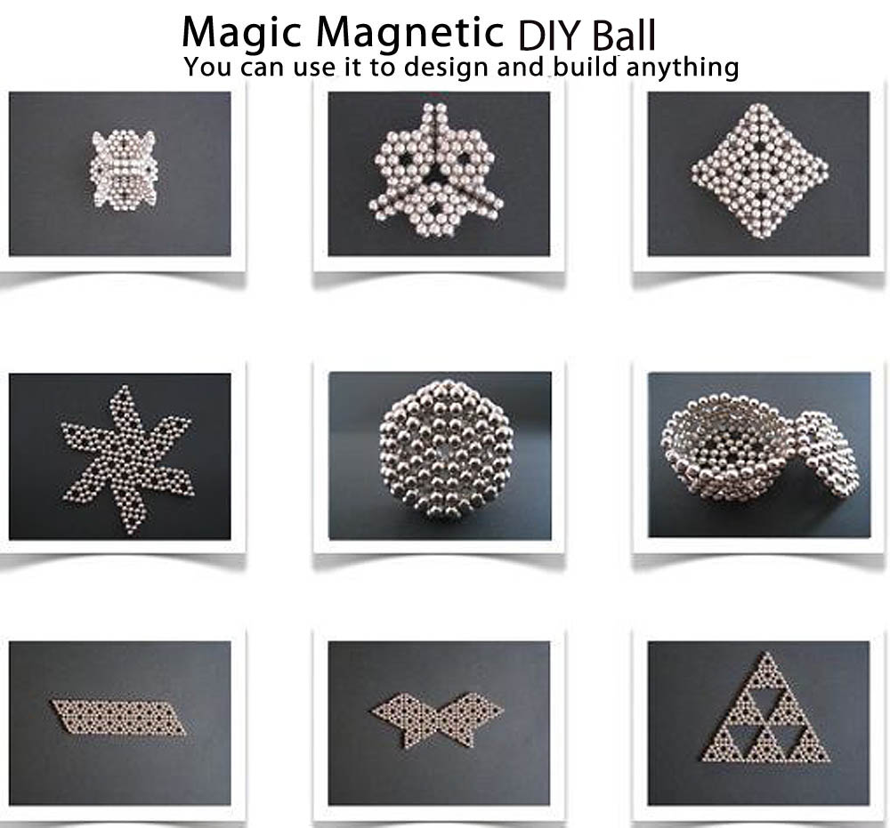 216pcs 5MM Magic Magnetic Magnet DIY Ball 216pcs 5MM Magic Magnetic Magnet DIY Ball