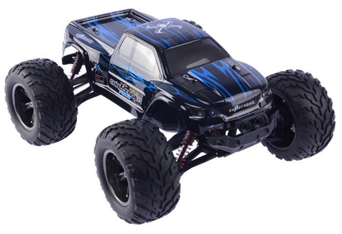 9115 1 / 12 Scale 2.4G 4CH RC Truck Car Toy with 2 - Wheel Driven Electric Racing Truggy