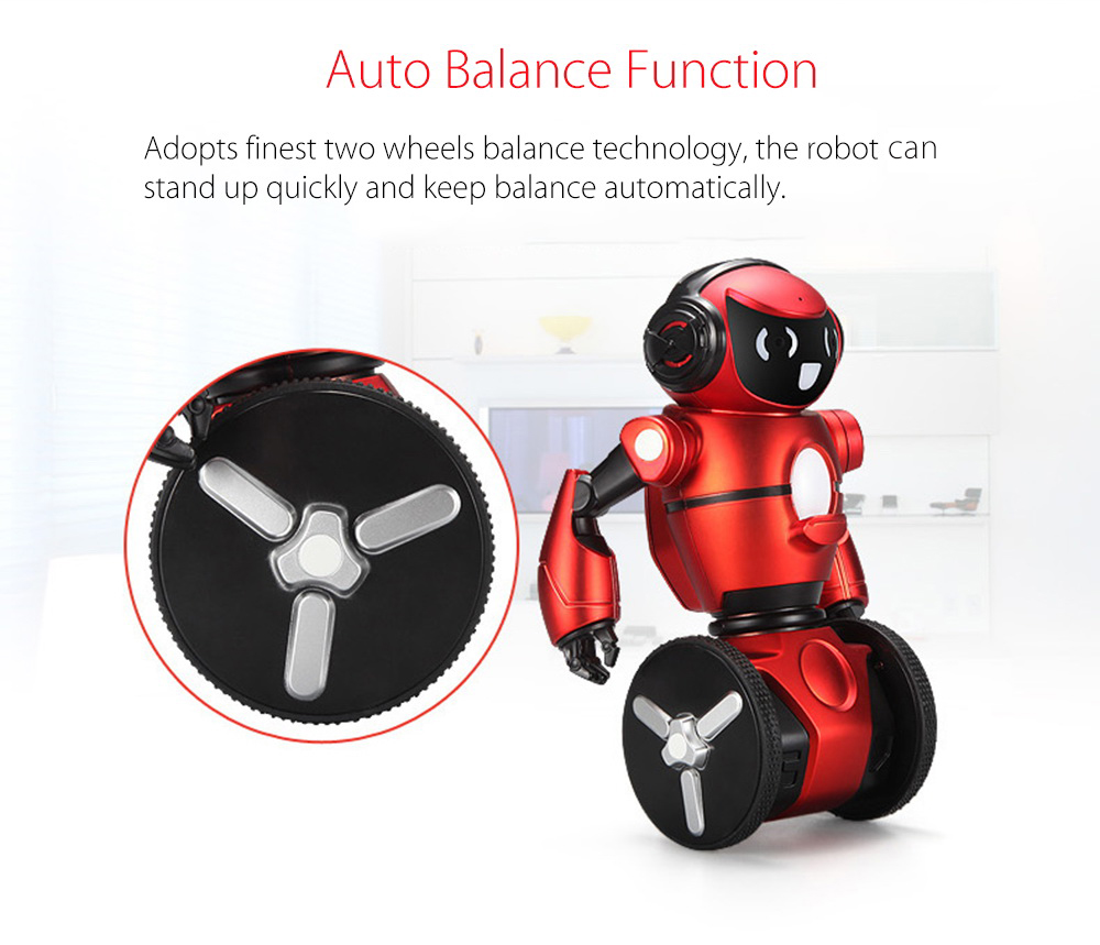 WLtoys F1 2.4G 3-Axis Gyro Smart G-sensor RC Robot Kids Toy