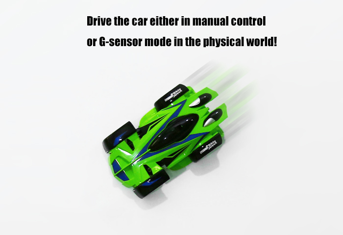 JJRC Q1W USB Rechargeable Wall Climbing Car via Bluetooth Manipulation