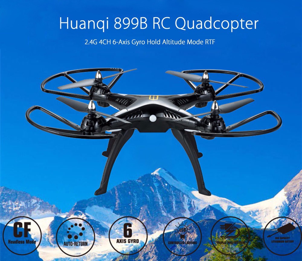 Huanqi 899B 2.4G 4CH 6-Axis Gyro RC Aircraft RTF Hold Altitude Mode