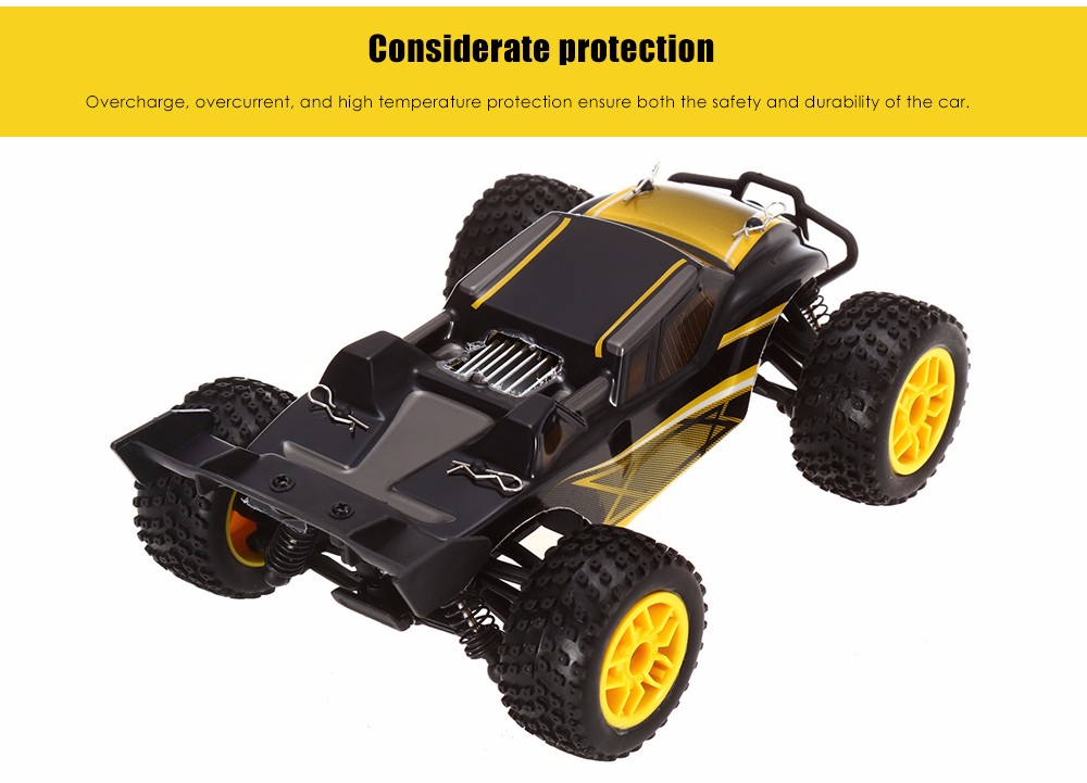 GPTOYS S607 26km/h 1:24 Full Proportional 2CH 2.4GHz 4WD Brushed RC Racing Car