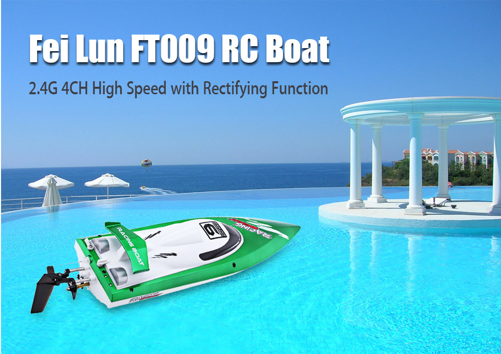 FeiLun FT009 2.4G RC Racing Boat High Speed Yacht