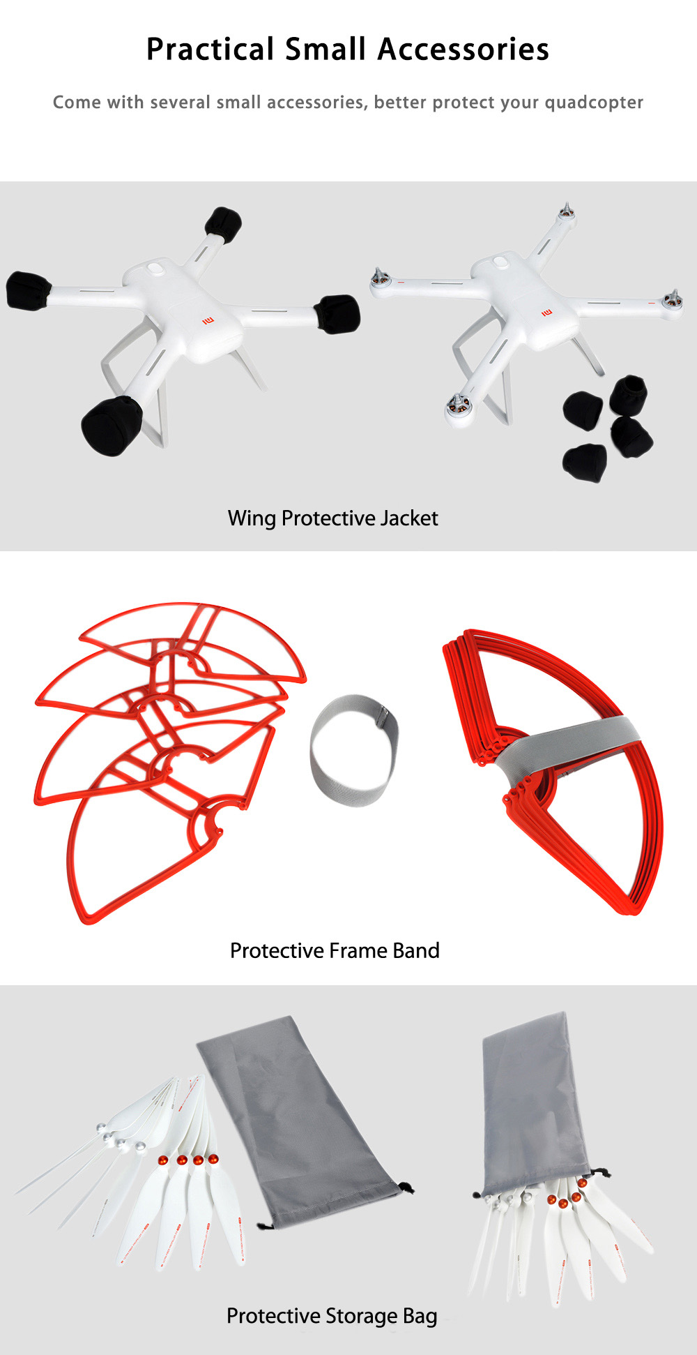 CADeN W8 Water Resistant Travel Backpack for Xiaomi RC Drone CADeN W8 Water Resistant Travel Backpack for Xiaomi RC Drone