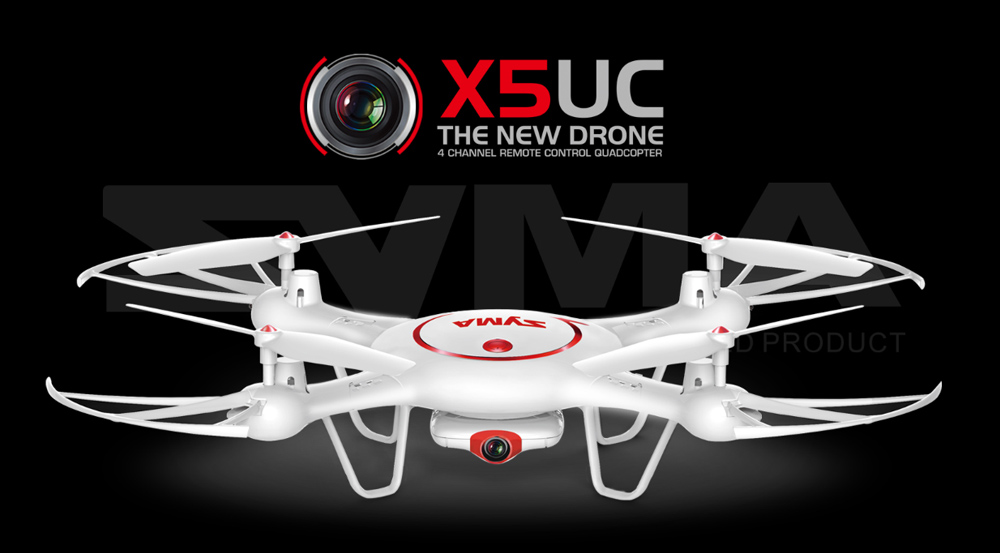 SYMA X5UC HD CAM 2.4G 4CH 6-axis-gyro RC Quadcopter Air Press Height Hold