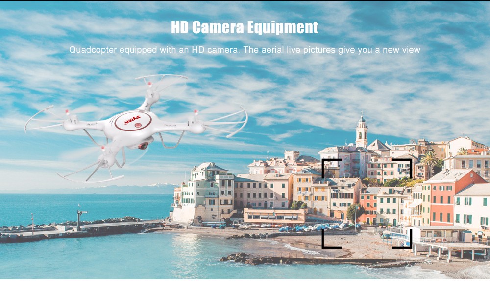 SYMA X5UC HD CAM 2.4G 4CH 6-axis-gyro RC Quadcopter Air Press Height Hold