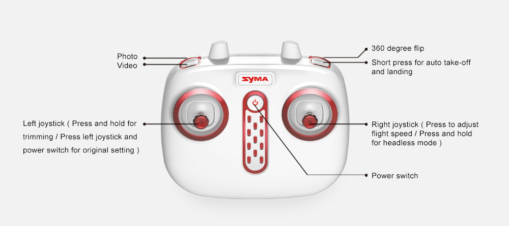 SYMA X5UC HD CAM 2.4G 4CH 6-axis-gyro RC Quadcopter Air Press Height Hold SYMA X5UC HD CAM 2.4G 4CH 6-axis-gyro RC Quadcopter Air Press Height Hold