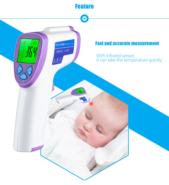 guucy FI01 Smart Forehead Thermometer for Baby Elder People