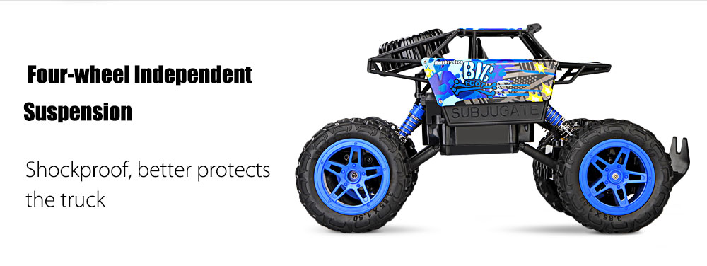 6007 - 1 1:12 Scale 2.4G 4 Wheel Drive RC 25km/h Off-road Crawler Truck
