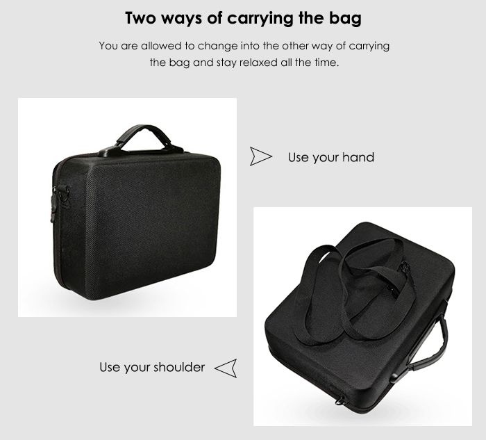 Fashionable 2-in-1 Carrying Case Shoulder Bag for DJI Mavic Pro RC Drone