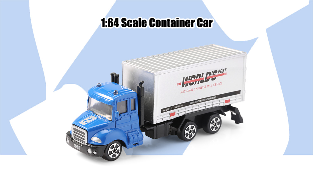 THE NORTH E HOME Children Alloy 1:64 Scale Container Car Emulation Model Toy Present