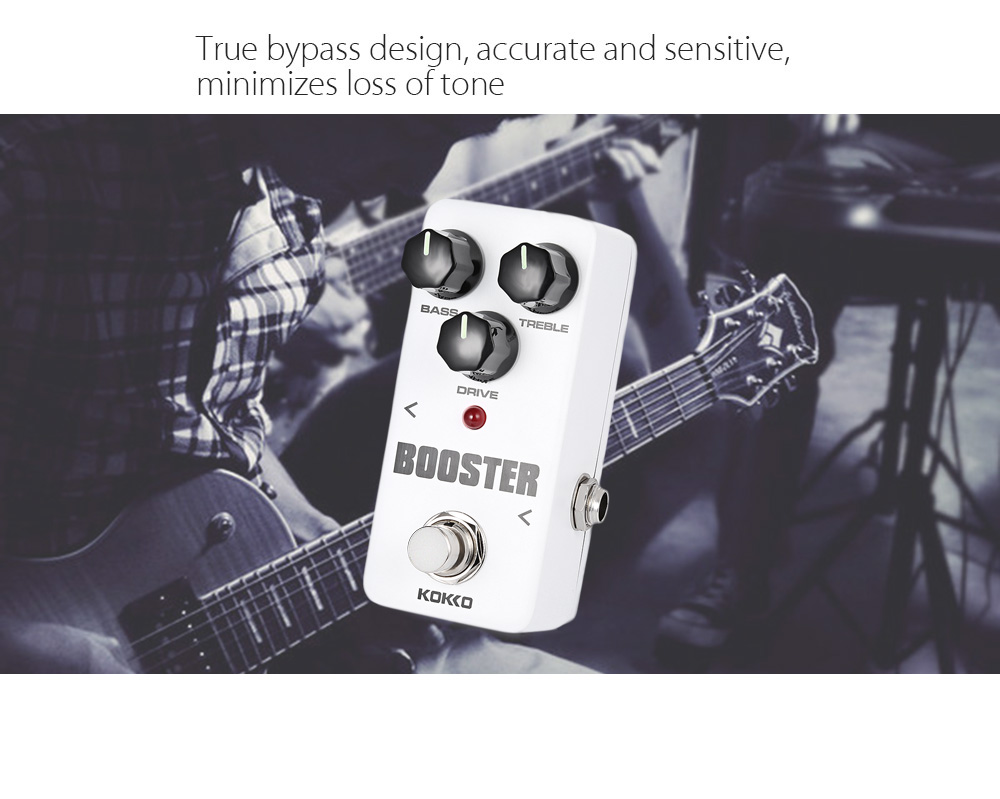 Flanger KOKKO Booster Pure Analog Circuit True Bypass Design Mini Guitar Effect Pedal