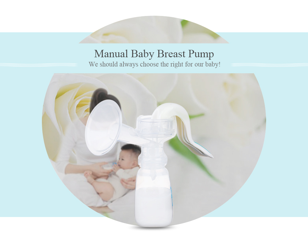 Bobeielephant PP Material Portable Manual Baby Breast Pump